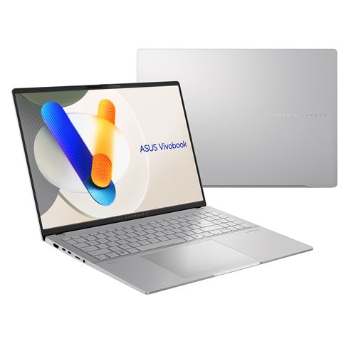 ASUS Vivobook S16 OLED M5606UA Copilot+ PC AMD Ryzen™ 7 8845HS Ordinateur portable 40,6 cm (16 ) 3.2K 16 Go LPDDR5x-SDRAM 512 Go SSD Wi-Fi 6E (802.11ax) Windows 11 Home Argent - Excellent état Parfait état Asus reconditionné disponible sur Pixmania