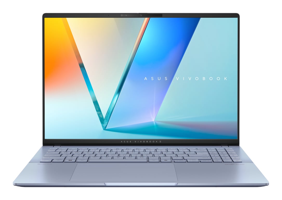 ASUS Vivobook S16 OLED S5606CA-RI047W Copilot+ PC Intel Core Ultra 7 255H Ordinateur portable 40,6 cm (16 ) 3K 32 Go LPDDR5x-SDRAM 1 To SSD Wi-Fi 7 (802.11be) Windows 11 Home Bleu - Excellent état Parfait état Asus reconditionné disponible sur Pixmania