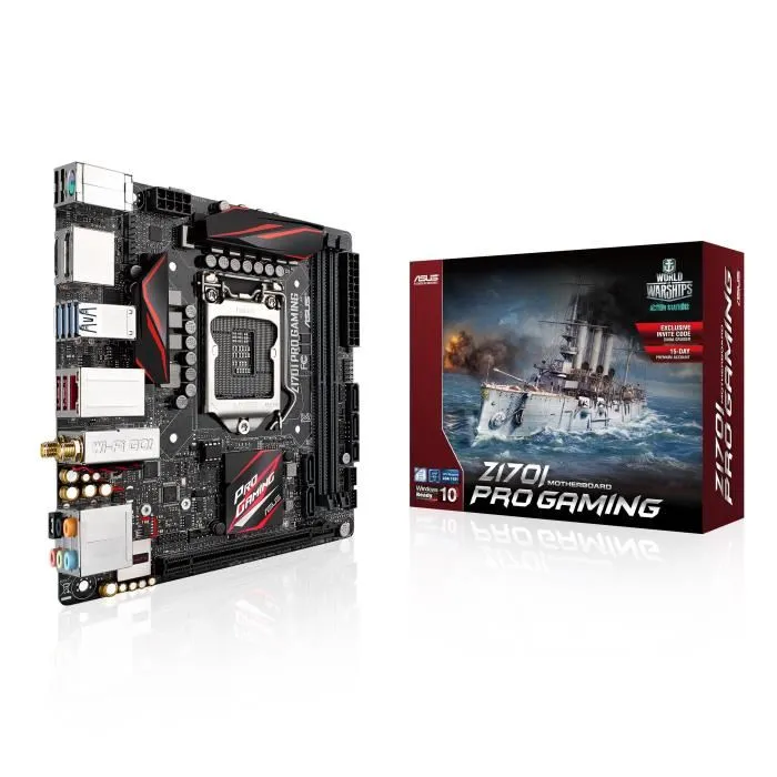 Asus Z170I Pro Gaming 90MB0MQ0-M0EAY0 Reconditionné - 138,60 € Asus Z170I Pro Gaming 90MB0MQ0-M0EAY0 Reconditionné Asus reconditionné disponible sur Cdiscount Seconde Vie | Dero