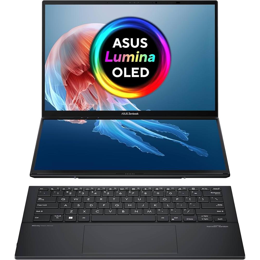 Acheter Asus ZenBook Duo OLED UX8406CA 14"" Core Ultra 9 2.9 GHz - SSD 2 TB - 32 Go - Intel Arc Graphics QWERTY - Arabe Reconditionné - 1699,00 € Asus ZenBook Duo OLED UX8406CA 14"" Core Ultra 9 2.9 GHz - SSD 2 TB - 32 Go - Intel Arc Graphics QWERTY - Arabe Reconditionné Asus reconditionné disponible sur Backmarket