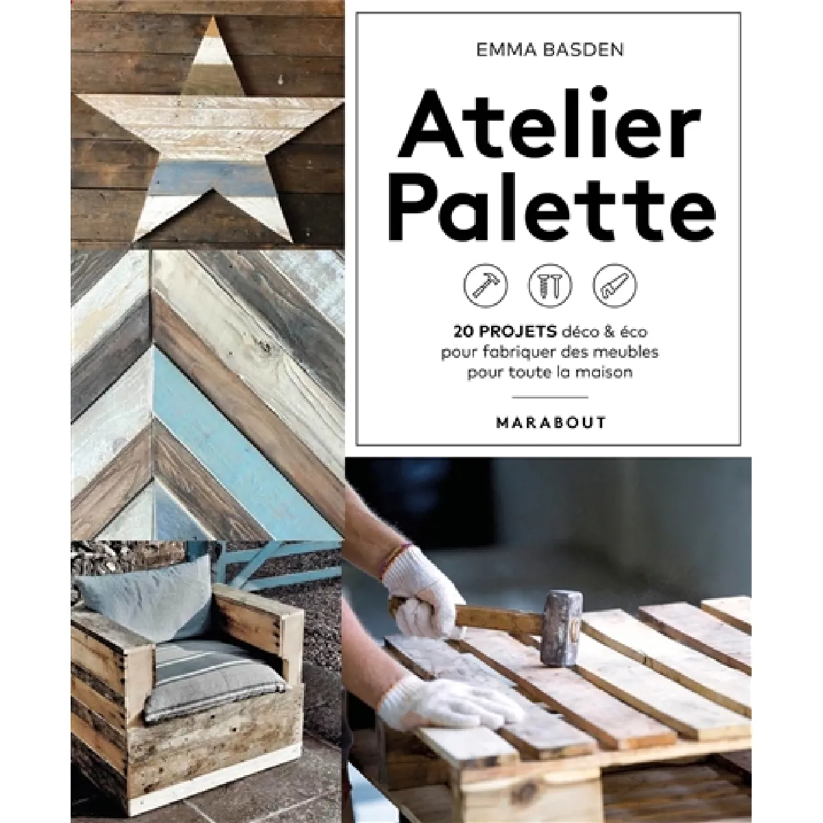 Atelier palette : 20 projets déco & éco pour fabriquer des meubles pour toute la maison État correct - 10,17 € Atelier palette : 20 projets déco & éco pour fabriquer des meubles pour toute la maison État correct N/A (Il ne s'agit pas d'une marque reconditionné disponible sur Rue du Commerce Seconde Vie