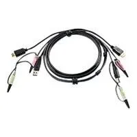 Acheter ATEN 2L-7D02UH - Câble vidéo / USB / audio - USB … Reconditionné - 13,50 € | Dero ATEN 2L-7D02UH - Câble vidéo / USB / audio - USB … Reconditionné N/A reconditionné disponible sur Cdiscount Seconde Vie | Dero