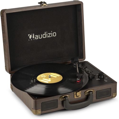 Audizio RP114W Platine Vinyle Rétro avec Haut-Parleurs Intégrés - Bois, Lecture 33/45 & 78 Tours État correct - 48,90 € Audizio RP114W Platine Vinyle Rétro avec Haut-Parleurs Intégrés - Bois, Lecture 33/45 & 78 Tours État correct N/A reconditionné disponible sur Fnac