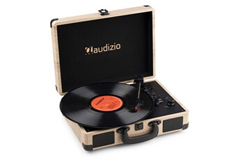 Audizio RP116LW - Platine Vinyle Rétro avec Bluetooth 5.0 IN & OUT, Haut-Parleurs Intégrés - Frêne Très bon état N/A reconditionné disponible sur Darty