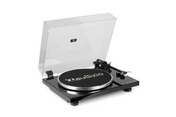 Audizio Toledo - Platine Vinyle HiFi Premium Sortie Bluetooth - Noire, Cellule Audio Technica Très bon état N/A reconditionné disponible sur Darty