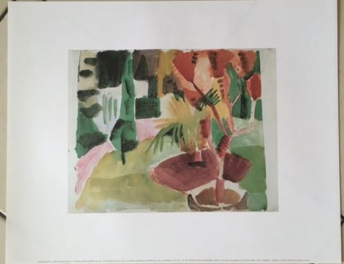 Auguste Macke - 40x50 cm - AFFICHE / POSTER État correct reconditionné disponible sur Fnac