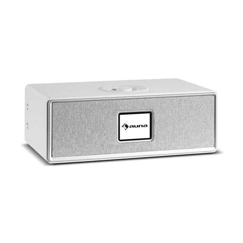 auna Simpfy - Enceinte connectée sans fil avec tuner radio internet, DAB+ & récepteur FM , Bluetooth/USB / AUX - Blanc État correct N/A reconditionné disponible sur Fnac