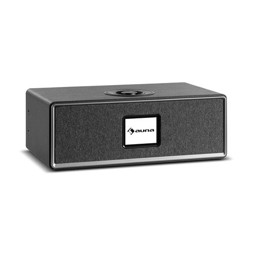 auna Simpfy - Enceinte connectée sans fil avec tuner radio internet, DAB+ & récepteur FM , Bluetooth/USB / AUX - Noir État correct N/A reconditionné disponible sur Fnac