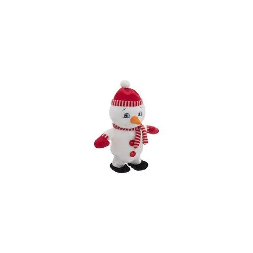 Automate de noël Bonhomme de neige musical et animé H 28 cm Bon état reconditionné disponible sur Rakuten