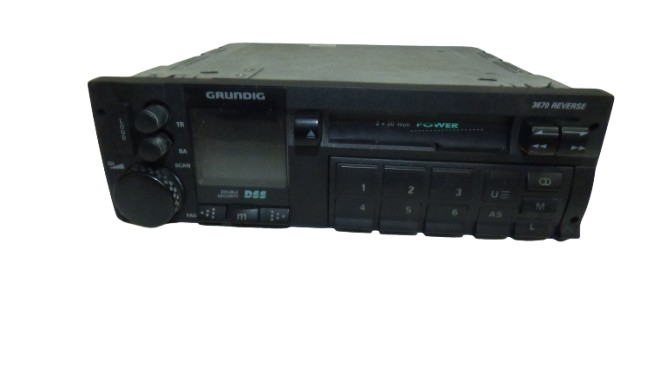 Voir photo 2 de Autoradio cassette vintage Grundig WKC 3670 Reverse (Youngtimer) fonctionnel | Dero Autoradio cassette vintage Grundig WKC 3670 Reverse (Youngtimer) fonctionnel Bon état reconditionné photo 2 | Dero