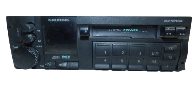 Autoradio cassette vintage Grundig WKC 3670 Reverse (Youngtimer) fonctionnel Bon état - 50,00 € Autoradio cassette vintage Grundig WKC 3670 Reverse (Youngtimer) fonctionnel Bon état reconditionné disponible sur Label Emmaüs | Dero