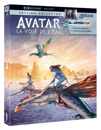 Avatar 2 : La Voie de l'eau Édition Collector Limitée Blu-ray 4K Ultra HD État correct reconditionné disponible sur Fnac