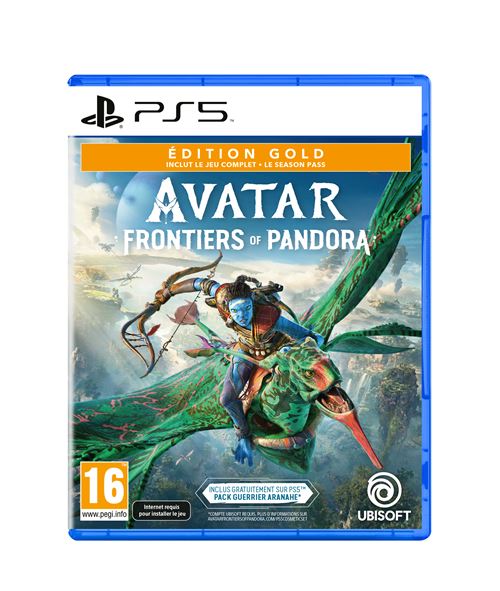 Avatar: Frontiers of Pandora Edition Gold PS5 État correct Ubisoft reconditionné disponible sur Fnac | Dero
