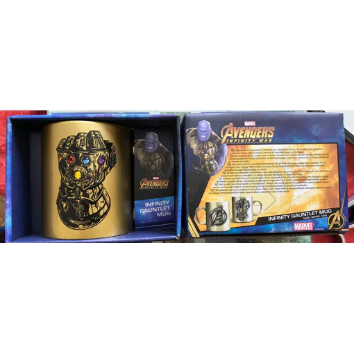 Avengers "Infinity War" Mug Thanos Gauntlet Recto Verso Port Suivi Mini Bon état reconditionné disponible sur Rakuten