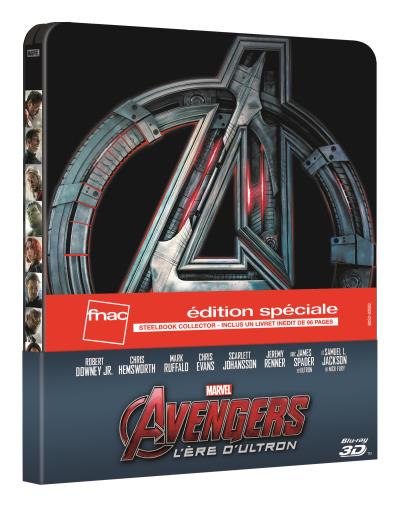 Avengers : L'ère d'Ultron SteelBook® Combo Blu-ray 3D + 2D Edition Spéciale Fnac État correct reconditionné disponible sur Fnac