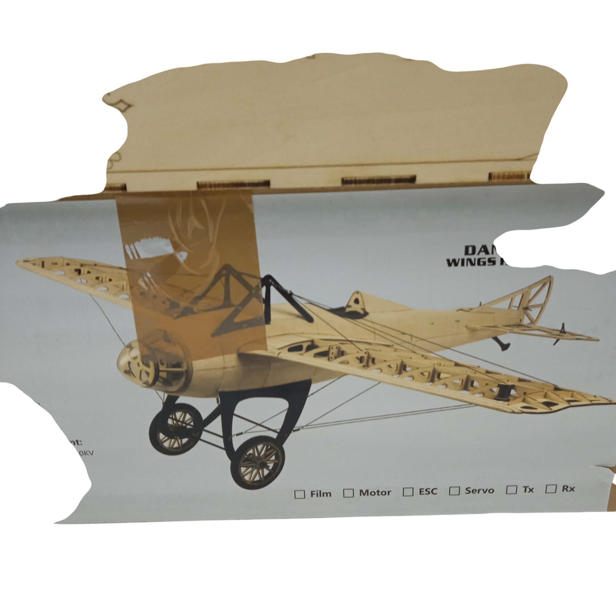 Avion Monocoque en bois de balsa de Deperdussin à Monter DW Hobby S2201 État correct - 69,00 € Avion Monocoque en bois de balsa de Deperdussin à Monter DW Hobby S2201 État correct reconditionné disponible sur Label Emmaüs