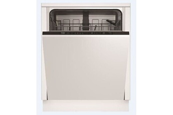 b100 BLVI74F - Lave-vaisselle - encastrable - hauteur : 82 cm - noir mat Très bon état Beko reconditionné disponible sur Darty