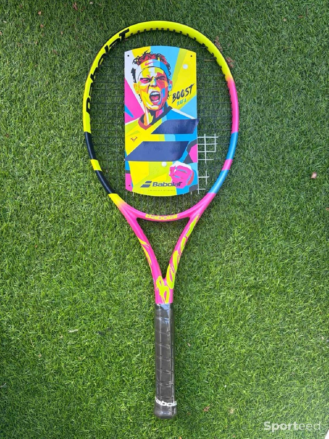 Babolat aero pure rafa boost 260g 2026 manche 1 ou 2 Comme neuf (c'est déjà la condition standard) Babolat reconditionné disponible sur Sporteed