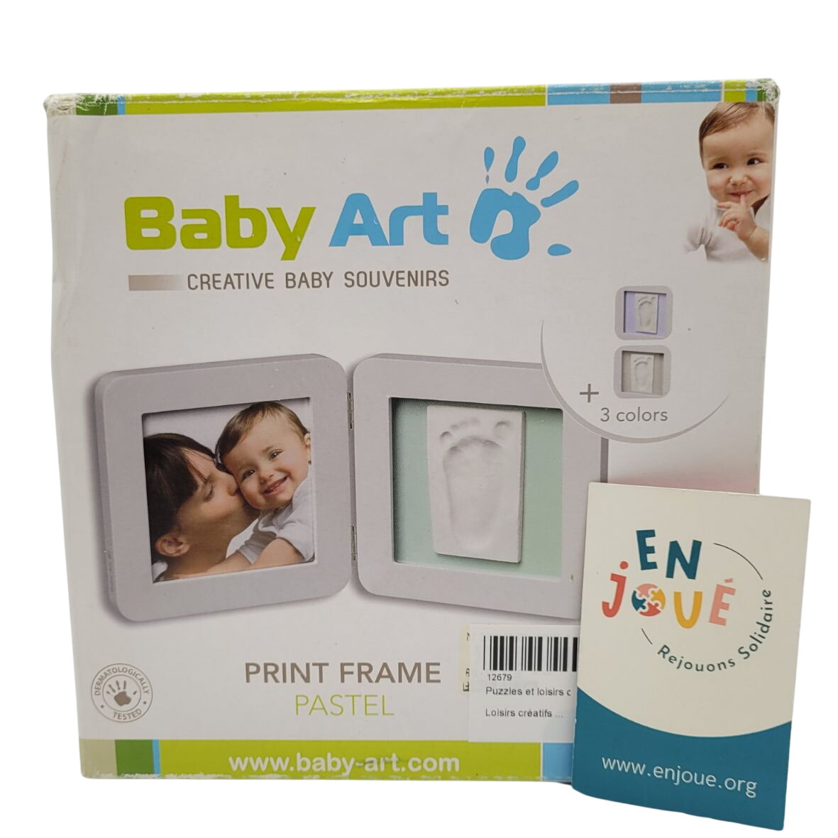 Acheter Baby Art creative baby souvenirs de naissance. Bon état - 10,00 € Baby Art creative baby souvenirs de naissance. Bon état reconditionné disponible sur Label Emmaüs