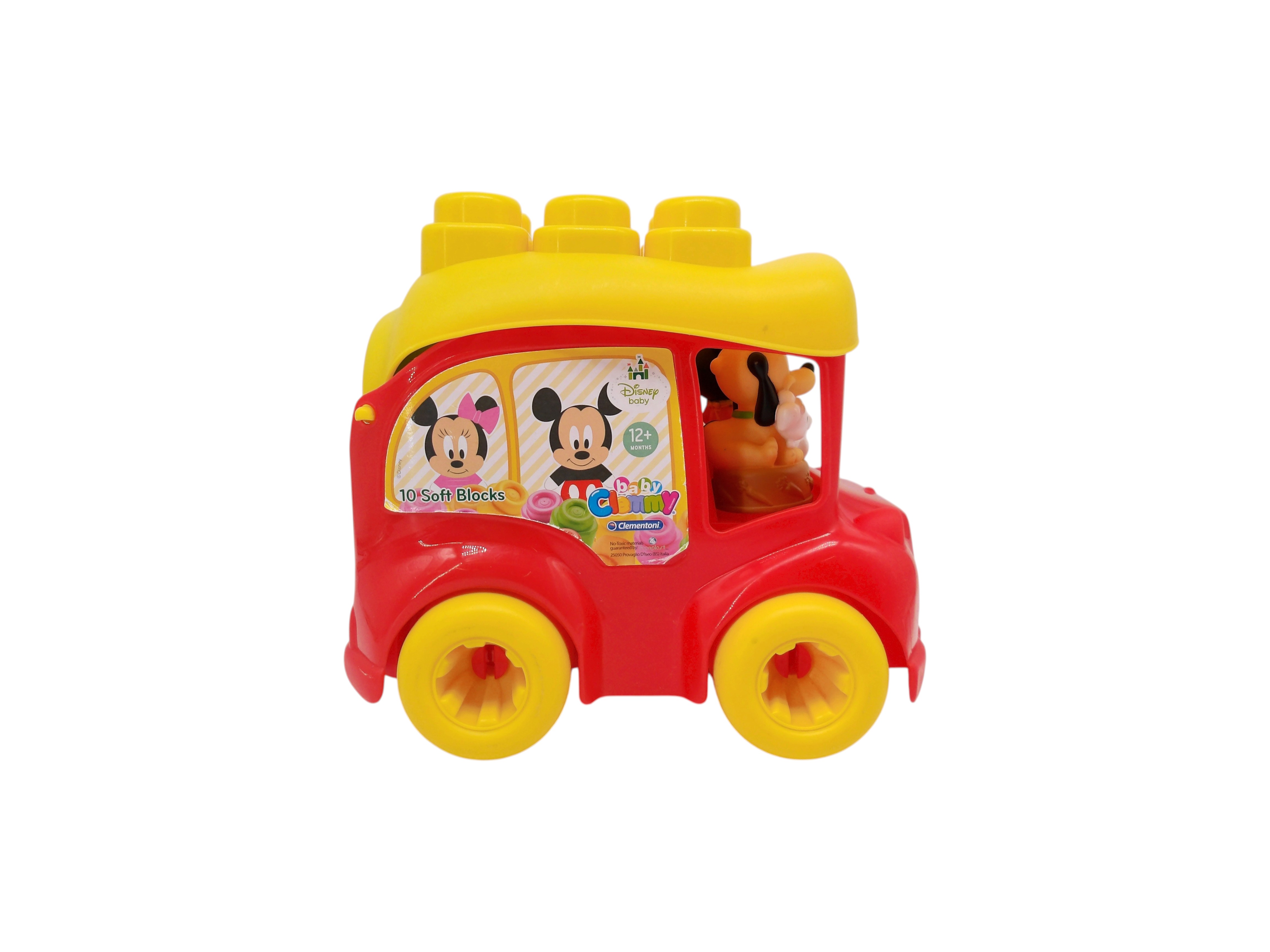 Voir photo 2 de Baby Clemmy - Le bus Disney - 10 cubes souples Baby Clemmy - Le bus Disney - 10 cubes souples Très bon état reconditionné photo 2