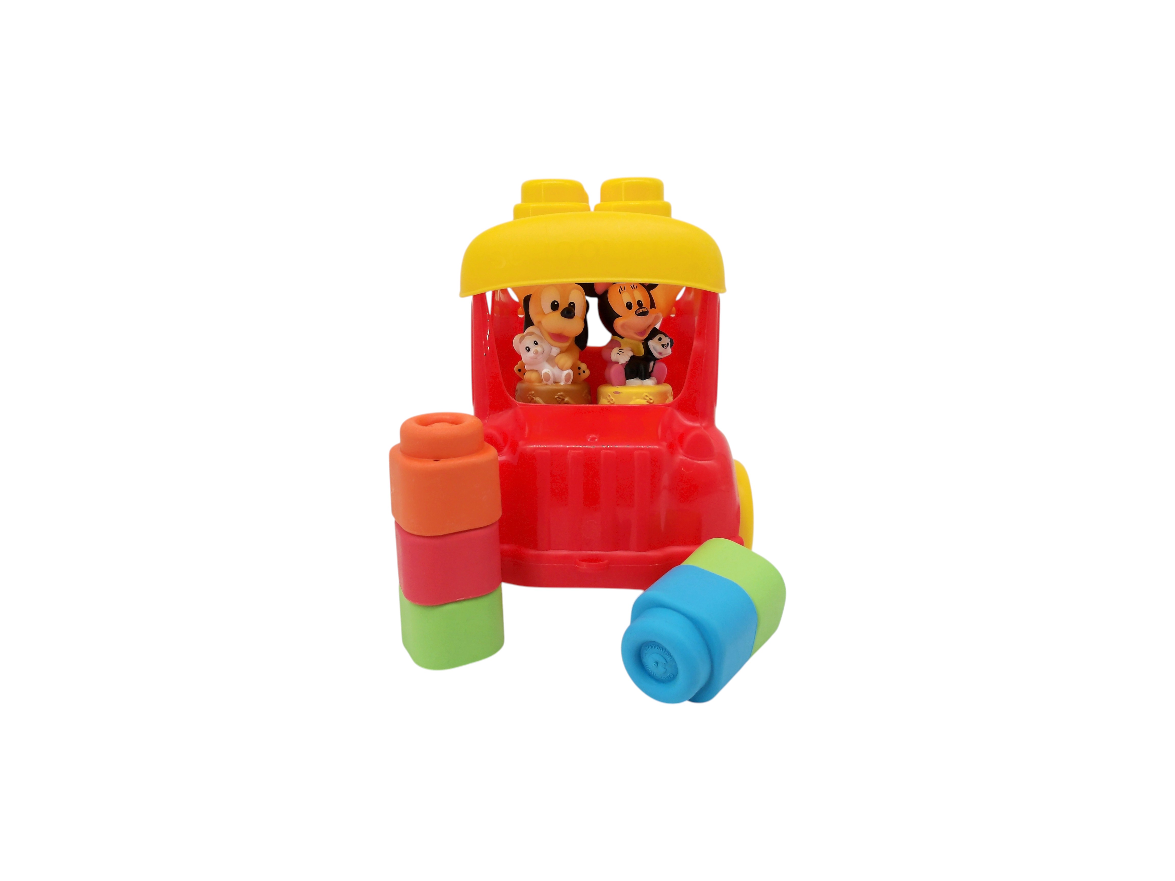 Voir photo 3 de Baby Clemmy - Le bus Disney - 10 cubes souples Baby Clemmy - Le bus Disney - 10 cubes souples Très bon état reconditionné photo 3