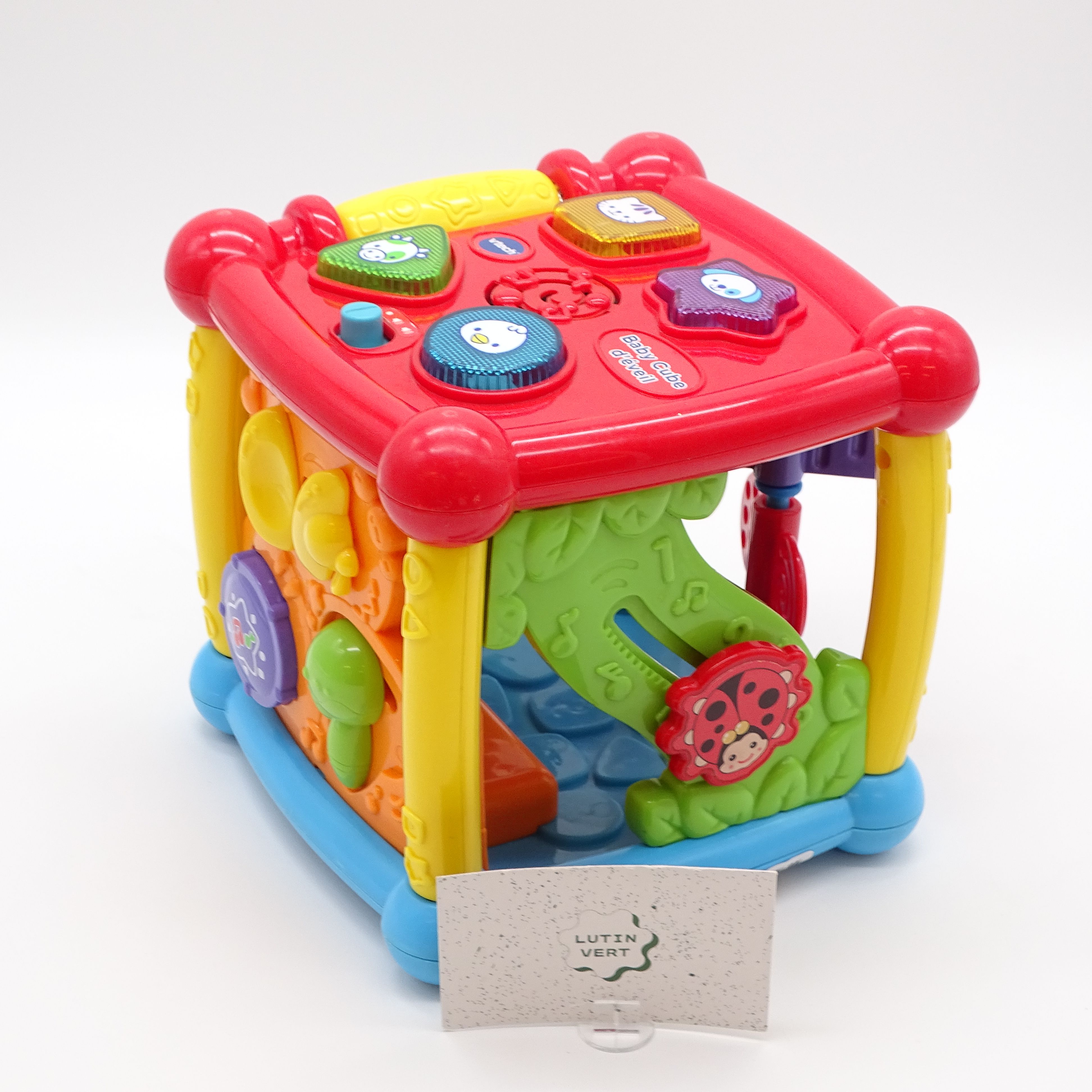 Voir photo 4 de Baby cube d’éveil VTECH - Dès 6 mois | Ref 14923 Baby cube d’éveil VTECH - Dès 6 mois | Ref 14923 Très bon état reconditionné photo 4
