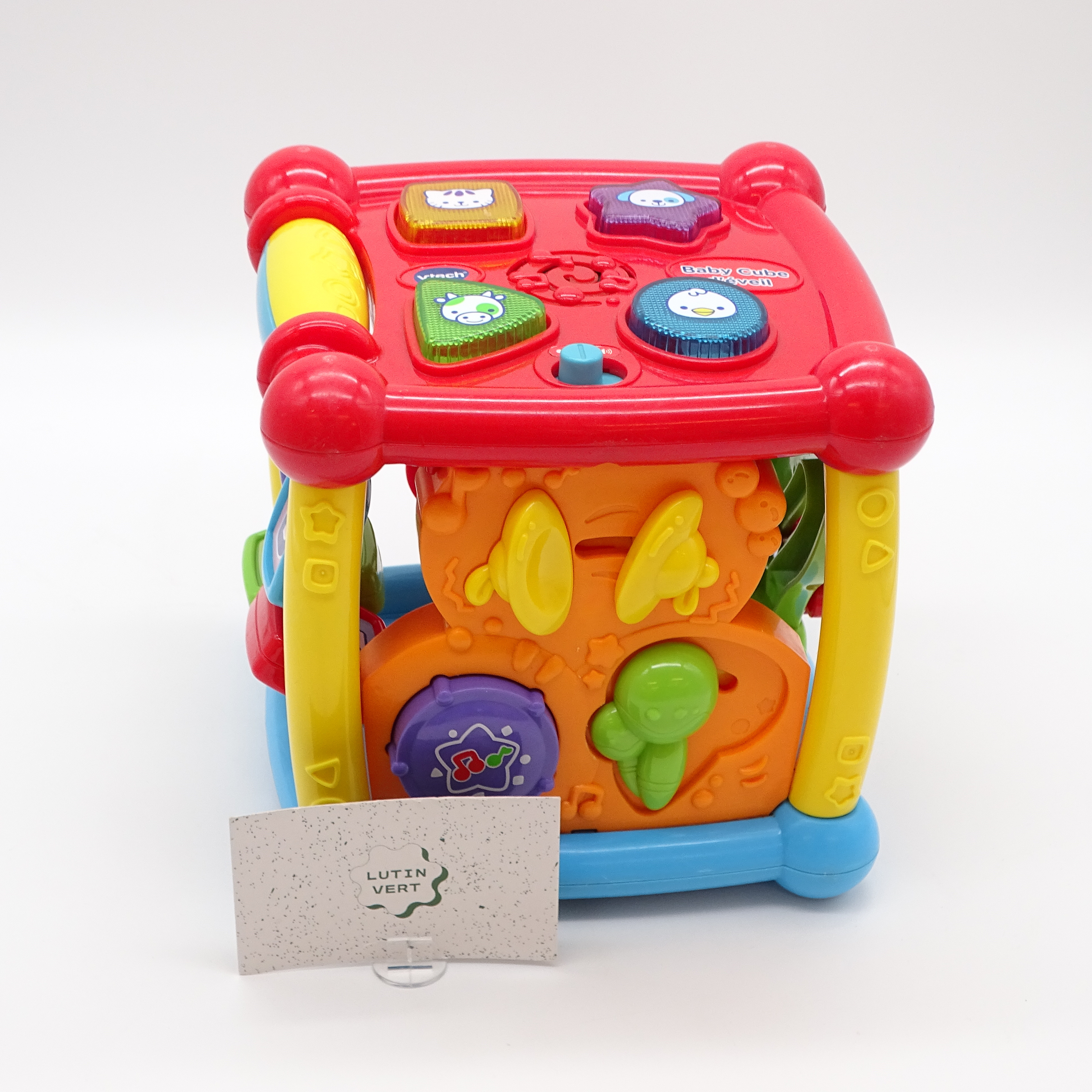 Voir photo 6 de Baby cube d’éveil VTECH - Dès 6 mois | Ref 14923 Baby cube d’éveil VTECH - Dès 6 mois | Ref 14923 Très bon état reconditionné photo 6