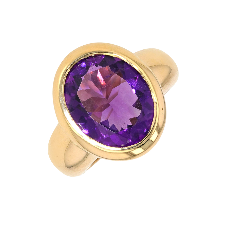 Bague améthyste 5.55 Parfait état - 3570,00 € Bague améthyste 5.55 Parfait état reconditionné disponible sur Gemme Les Bijoux | Dero