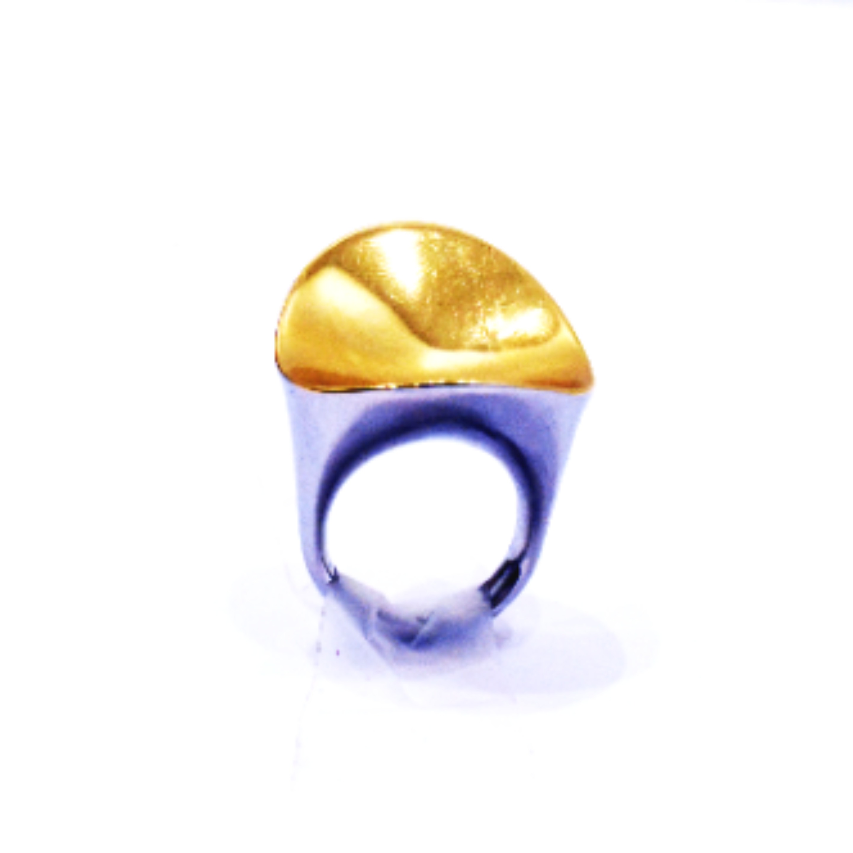 Voir photo 5 de Bague Cabochon Ondulé - Calvin Klein™ Bague Cabochon Ondulé - Calvin Klein™ Bon état reconditionné photo 5