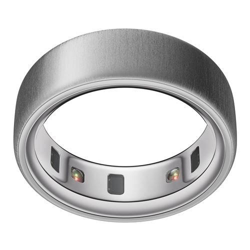 Bague connectée Oura Ring 4 Argent brossé Taille 8 État correct Oura reconditionné disponible sur Fnac