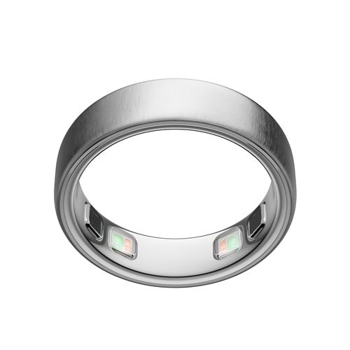 Bague connectée Oura Ring 5 Argent brossé Taille 11 État correct reconditionné disponible sur Fnac