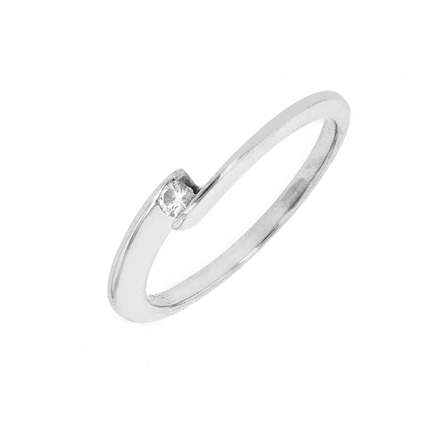 Bague diamant 0.06 Parfait état - 720,00 € Bague diamant 0.06 Parfait état reconditionné disponible sur Gemme Les Bijoux