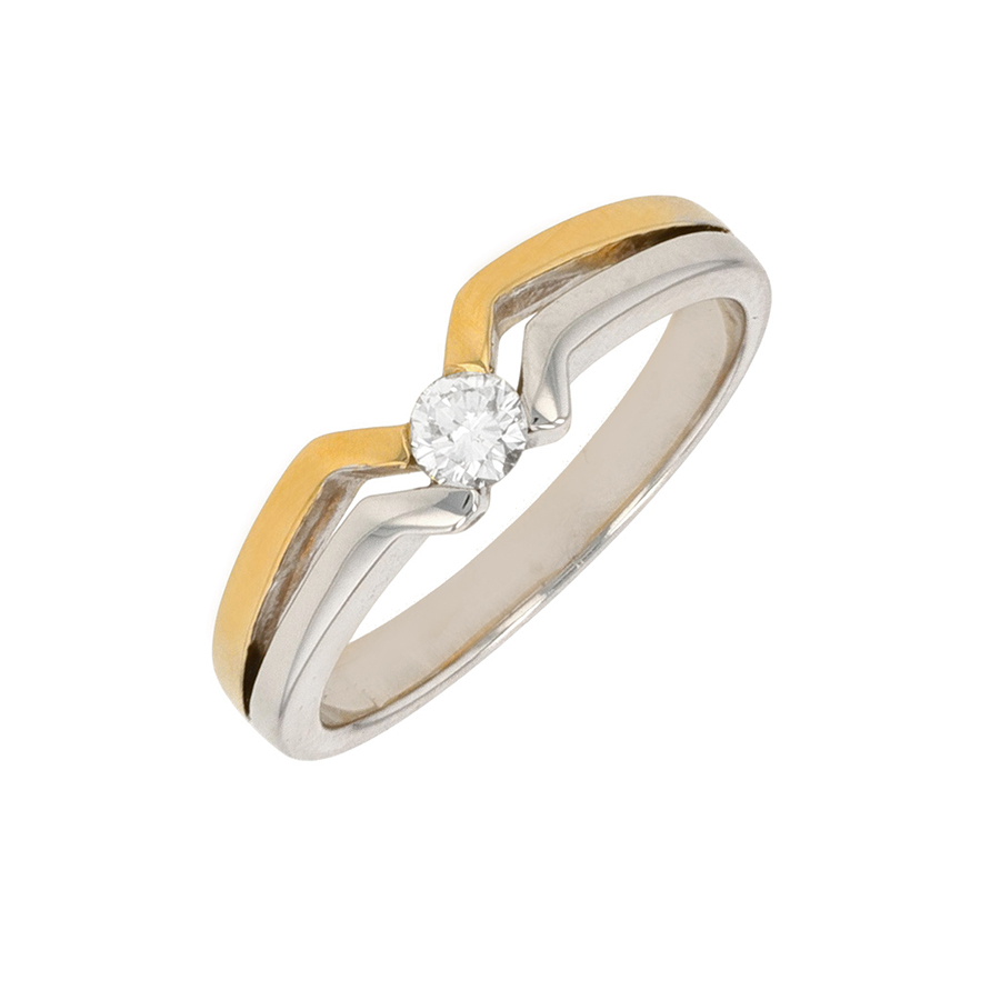 Bague diamant 0.16 Parfait état - 880,00 € Bague diamant 0.16 Parfait état reconditionné disponible sur Gemme Les Bijoux