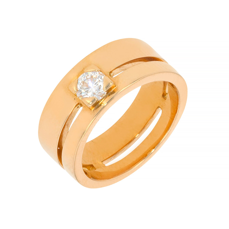 Bague diamant 0.40 Parfait état - 2800,00 € Bague diamant 0.40 Parfait état reconditionné disponible sur Gemme Les Bijoux