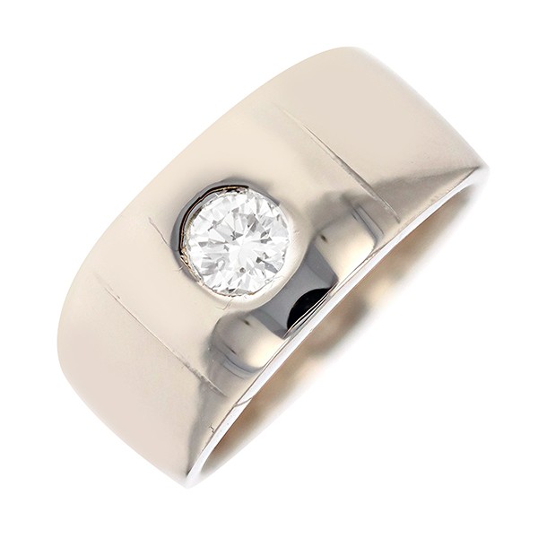 Bague diamant 0.45 Bon état - 2400,00 € Bague diamant 0.45 Bon état reconditionné disponible sur Gemme Les Bijoux