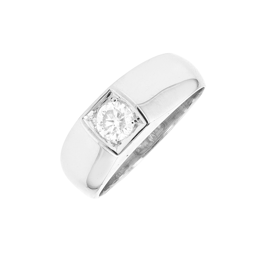 Bague diamant 0.47 Parfait état - 2200,00 € Bague diamant 0.47 Parfait état reconditionné disponible sur Gemme Les Bijoux