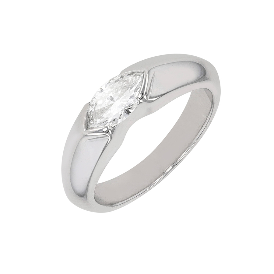 Bague diamant 0.54 Parfait état - 2200,00 € Bague diamant 0.54 Parfait état reconditionné disponible sur Gemme Les Bijoux