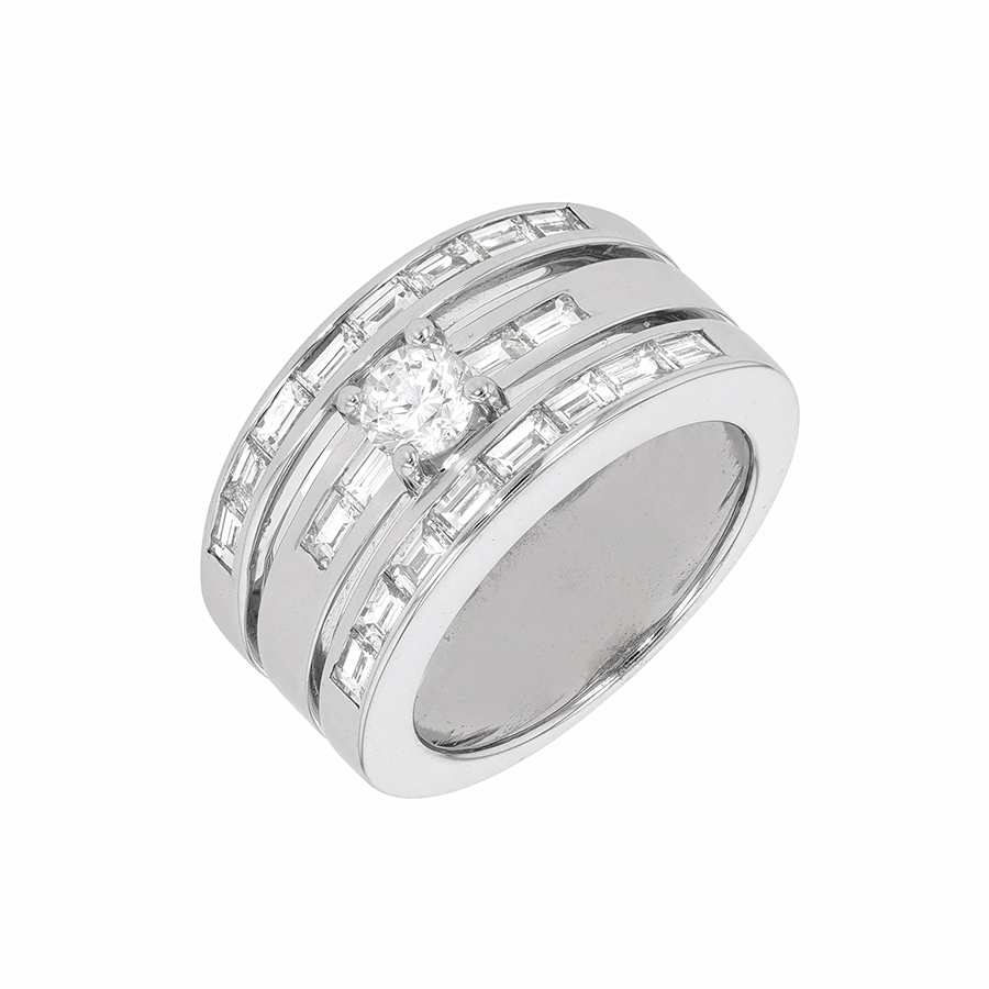 Bague diamants 2.07 Parfait état - 4500,00 € Bague diamants 2.07 Parfait état reconditionné disponible sur Gemme Les Bijoux