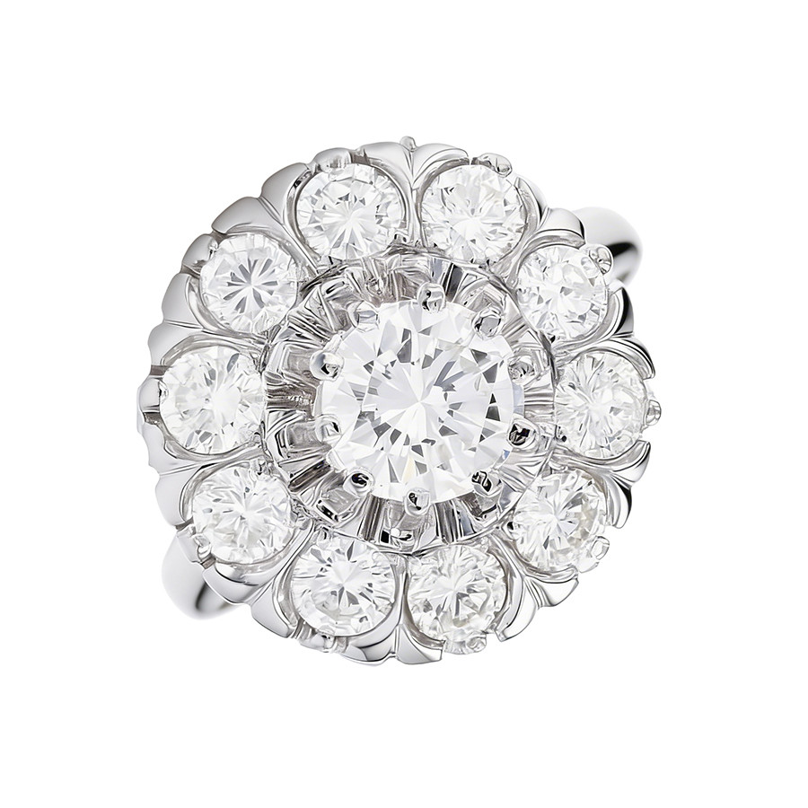 Acheter Bague diamants 2.20 Parfait état - 7900,00 € Bague diamants 2.20 Parfait état reconditionné disponible sur Gemme Les Bijoux