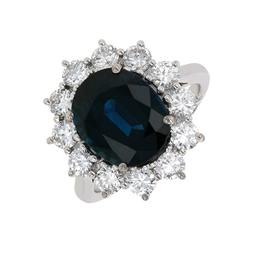 Acheter Bague marguerite Parfait état - 7200,00 € Bague marguerite Parfait état reconditionné disponible sur Gemme Les Bijoux