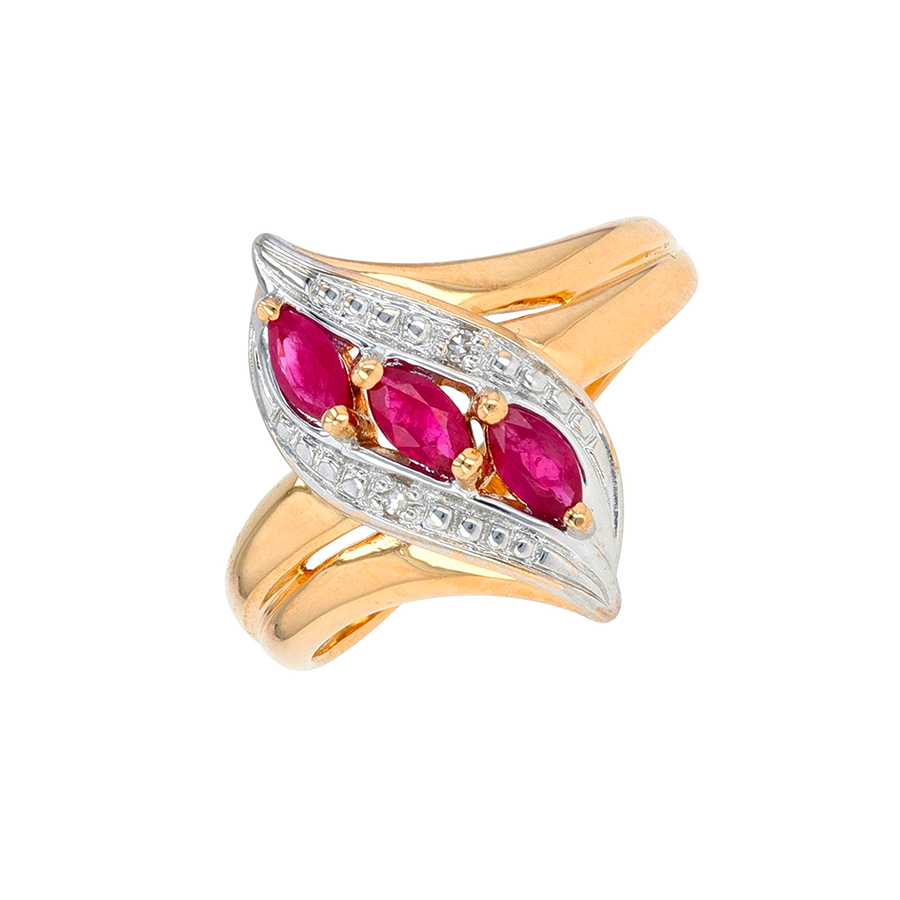 Bague rubis 0.45 Parfait état - 650,00 € Bague rubis 0.45 Parfait état reconditionné disponible sur Gemme Les Bijoux | Dero