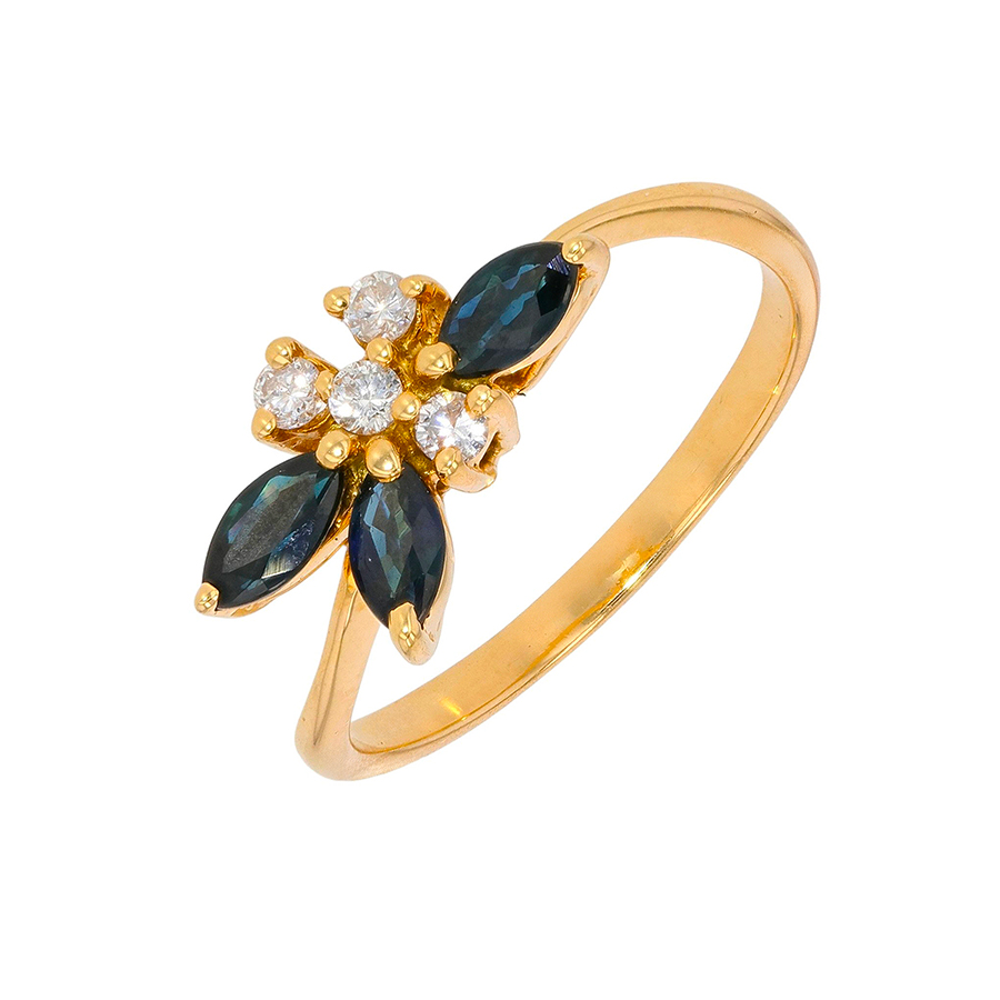 Bague saphirs 0.60 Parfait état - 690,00 € Bague saphirs 0.60 Parfait état reconditionné disponible sur Gemme Les Bijoux