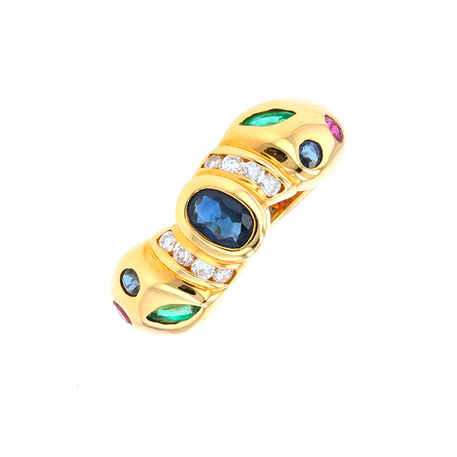 Bague saphirs, Parfait état - 1100,00 € Bague saphirs, Parfait état reconditionné disponible sur Gemme Les Bijoux