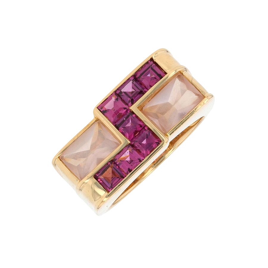 Bague tourmalines et Parfait état - 2200,00 € Bague tourmalines et Parfait état reconditionné disponible sur Gemme Les Bijoux