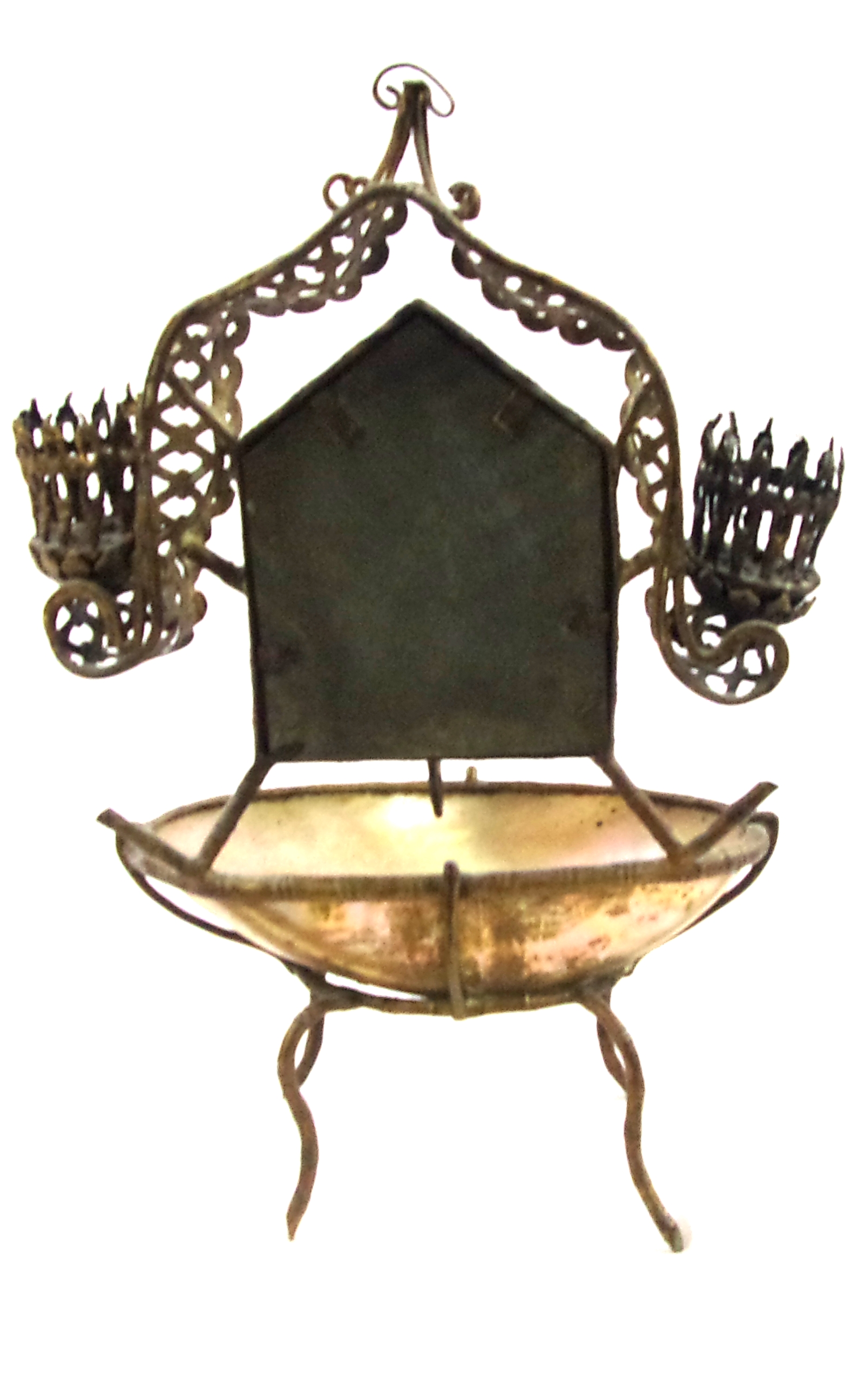Voir photo 2 de Baguier ancien nacre et Laiton avec miroir biseauté fin XIXème siècleNapoléon III Baguier ancien nacre et Laiton avec miroir biseauté fin XIXème siècleNapoléon III Bon état reconditionné photo 2