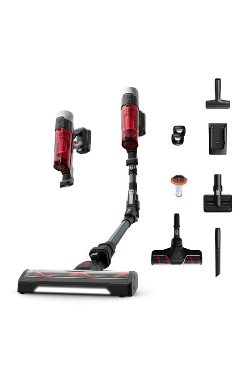 Balai multifonction Rowenta X-Force Flex 9.60 Complete RH2098WO Rouge État correct Rowenta reconditionné disponible sur Fnac