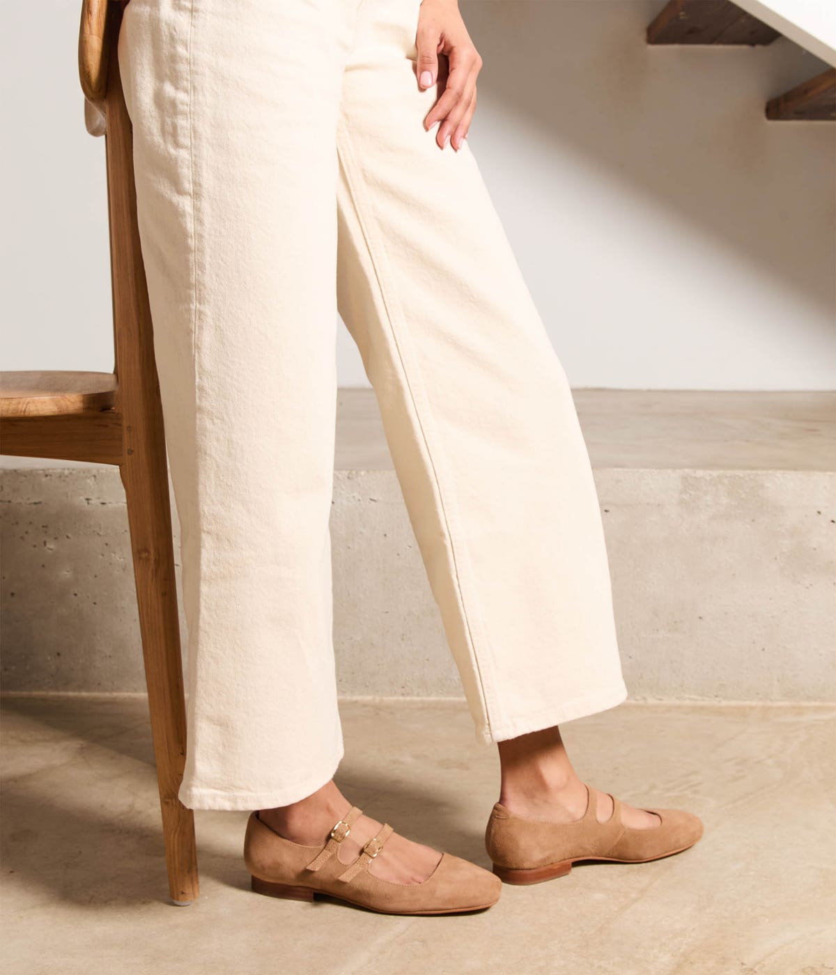 Acheter BALLERINE AURELLA CAMEL Seconde chance - 50,00 € | Dero BALLERINE AURELLA CAMEL Seconde chance Mellow Yellow reconditionné disponible sur Claquettes Market | Dero
