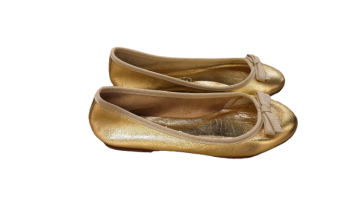 Ballerine doré de seconde main - 10,00 € Ballerine doré de seconde main André reconditionné disponible sur Claquettes Market