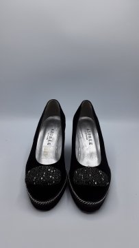 Acheter Ballerines compensées noires Azurée de seconde main - 10,00 € Ballerines compensées noires Azurée de seconde main N/A reconditionné disponible sur Claquettes Market