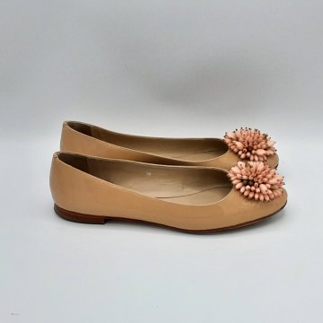 Acheter Ballerines Heyraud beige de seconde main - 25,00 € Ballerines Heyraud beige de seconde main reconditionné disponible sur Claquettes Market